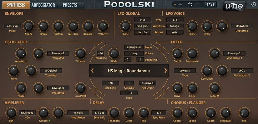 Podolski — official product image