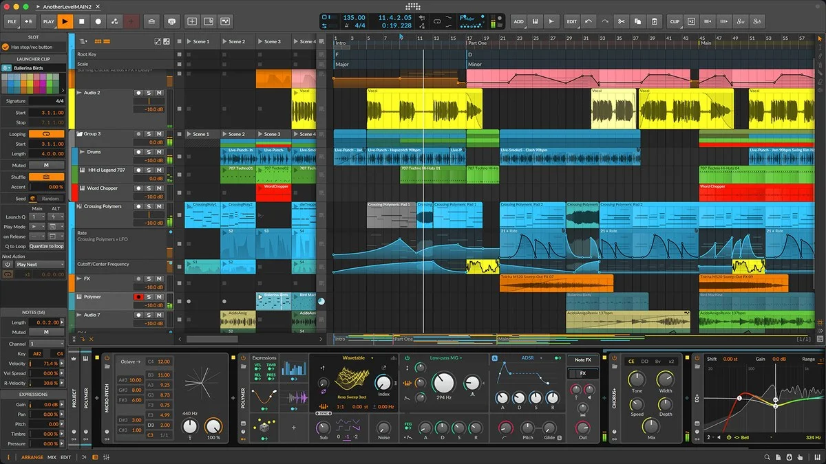 Bitwig Studio — official product image